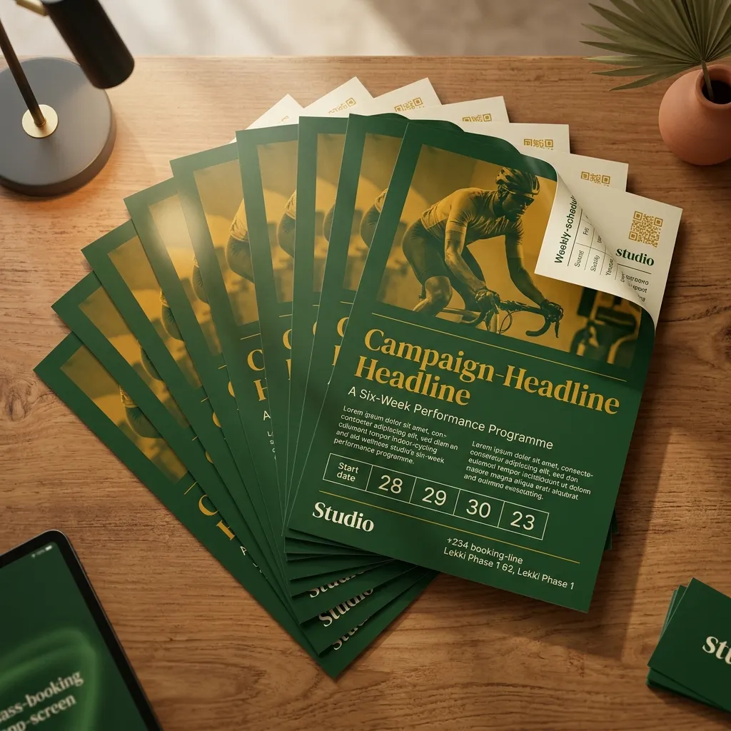 Custom A5 Flyers (Double Sided) printed in Lagos, Nigeria