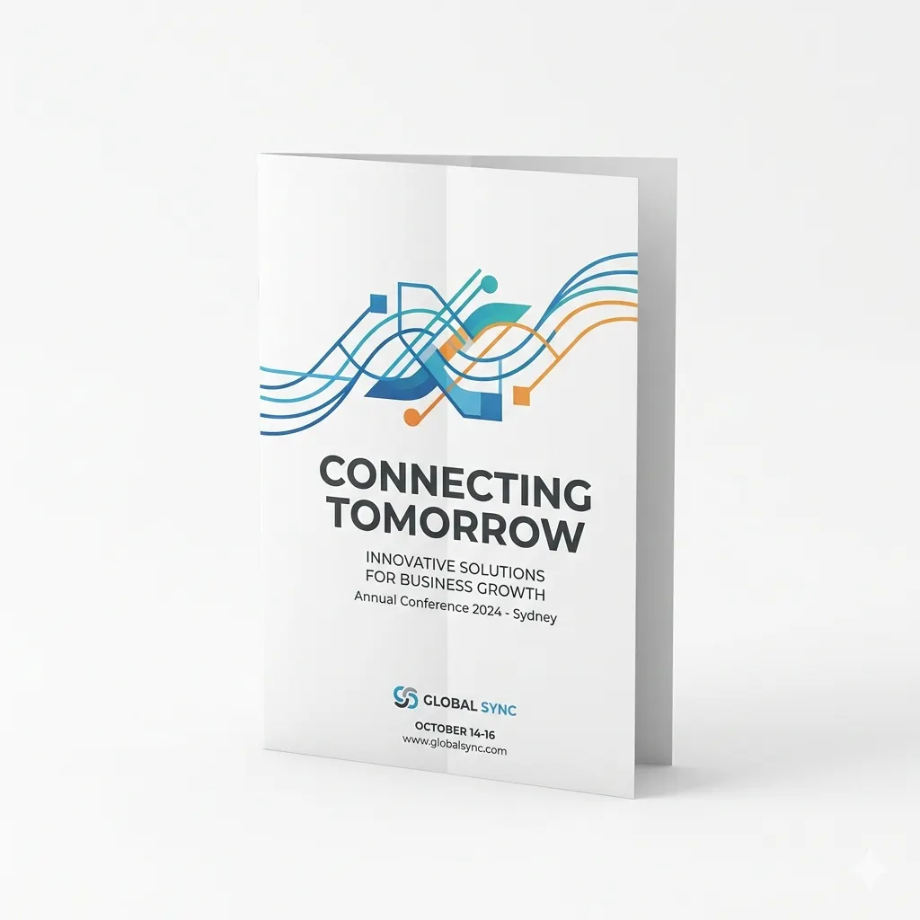 Custom A4 Bifold Brochures printed in Lagos, Nigeria