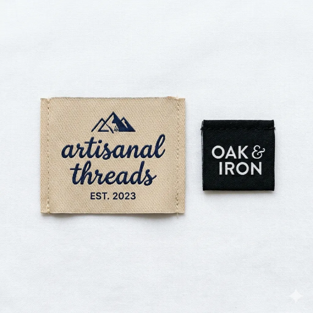 Custom Woven Tags printed in Lagos, Nigeria