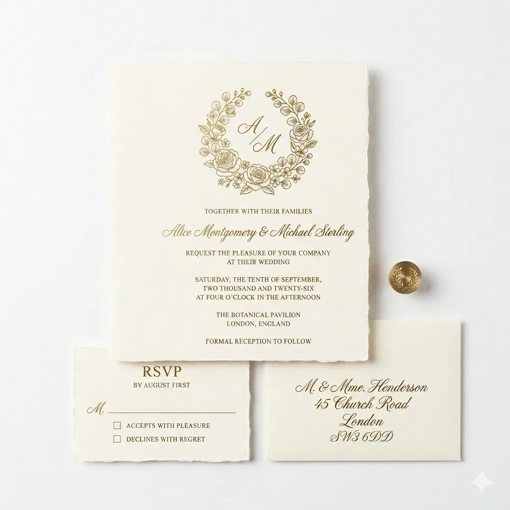 Custom Wedding Invitations printed in Lagos, Nigeria