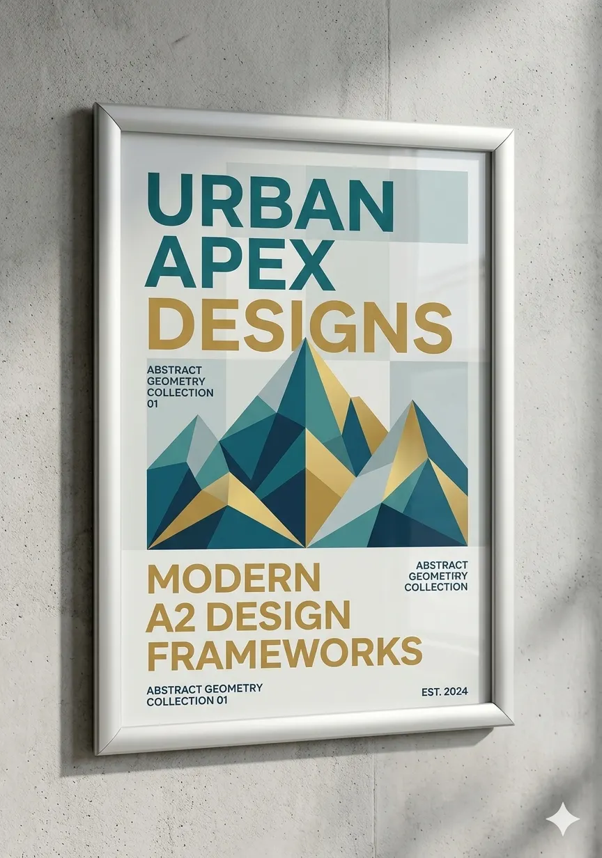 Custom A2 Snap Frames printed in Lagos, Nigeria