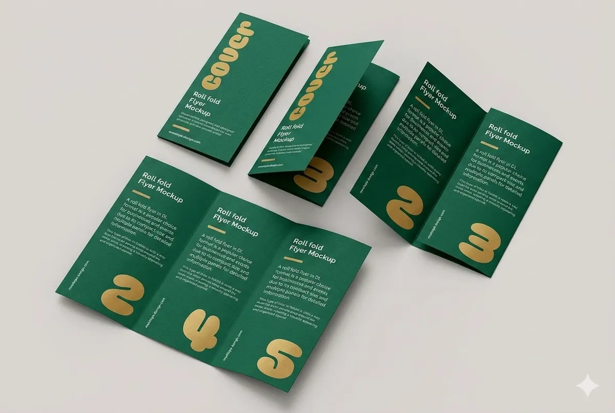 Custom DL Flyers printed in Lagos, Nigeria