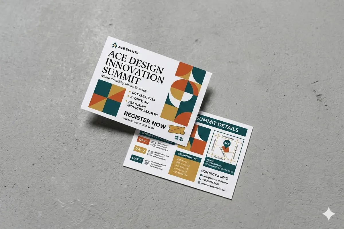 Custom A6 Flyers (Double Sided) printed in Lagos, Nigeria