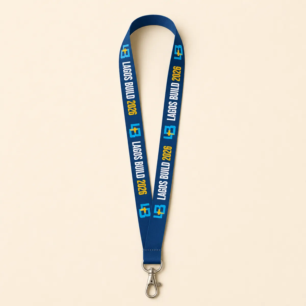 Custom Full-Colour Sublimation Lanyards printed in Lagos, Nigeria