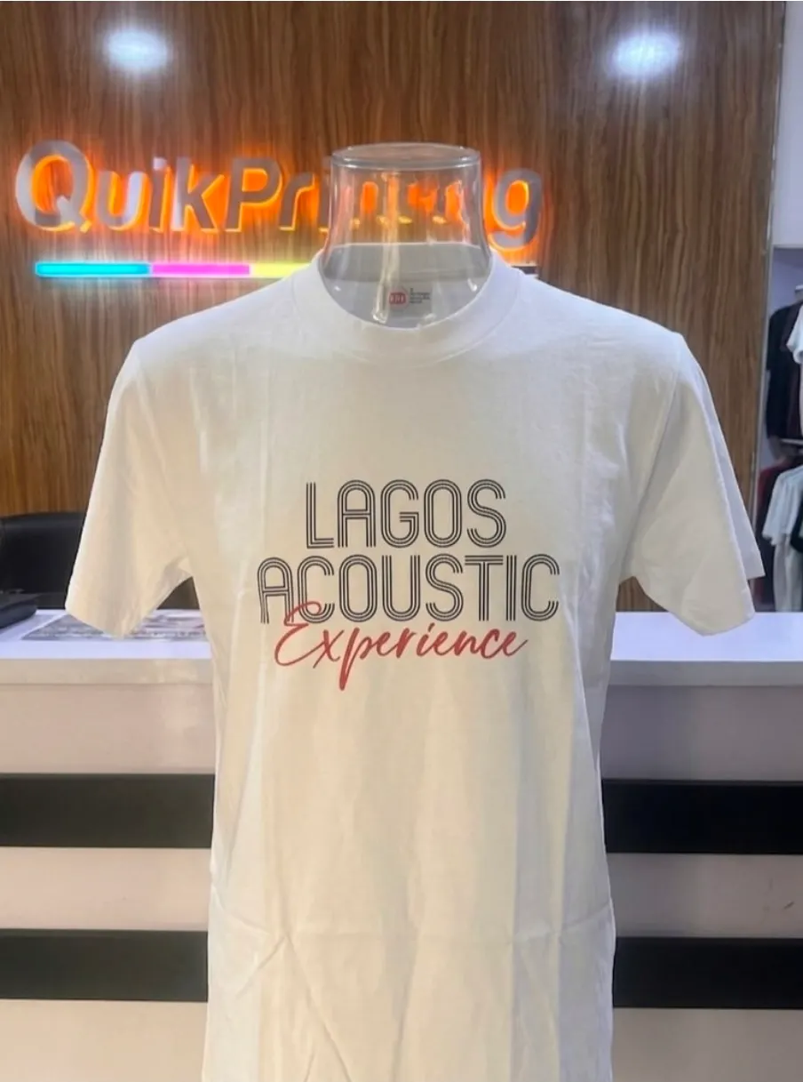 Custom T-Shirts printed in Lagos, Nigeria