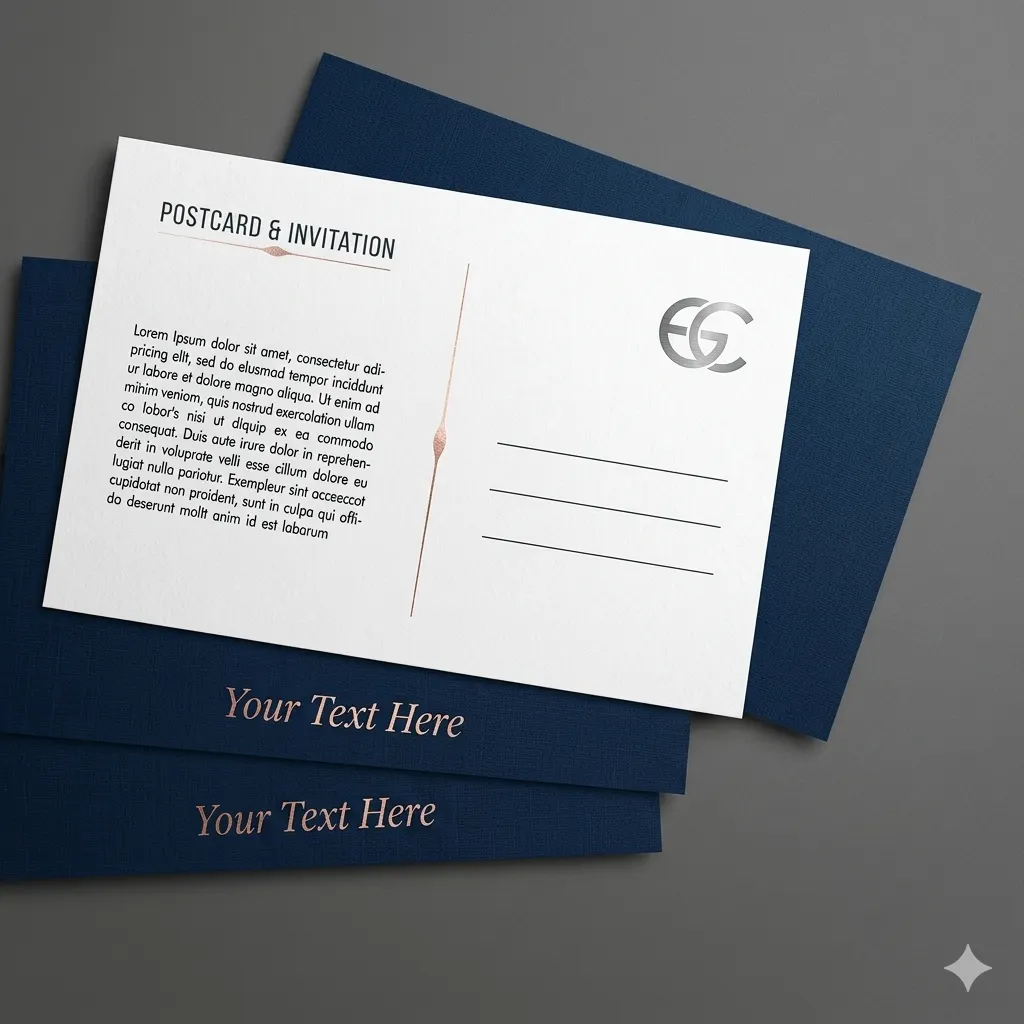 Custom A6 postcards printed in Lagos, Nigeria