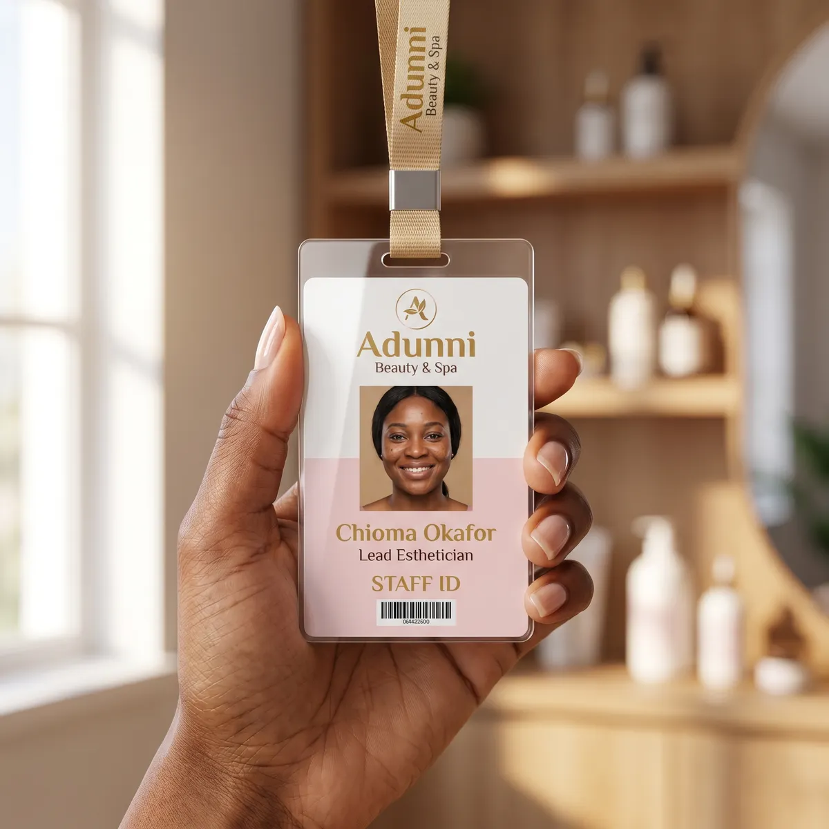 Custom Plastic ID Card printed in Lagos, Nigeria