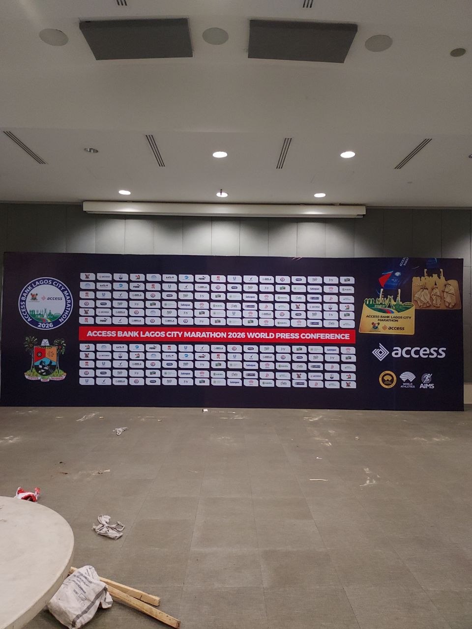 backdrop and stage