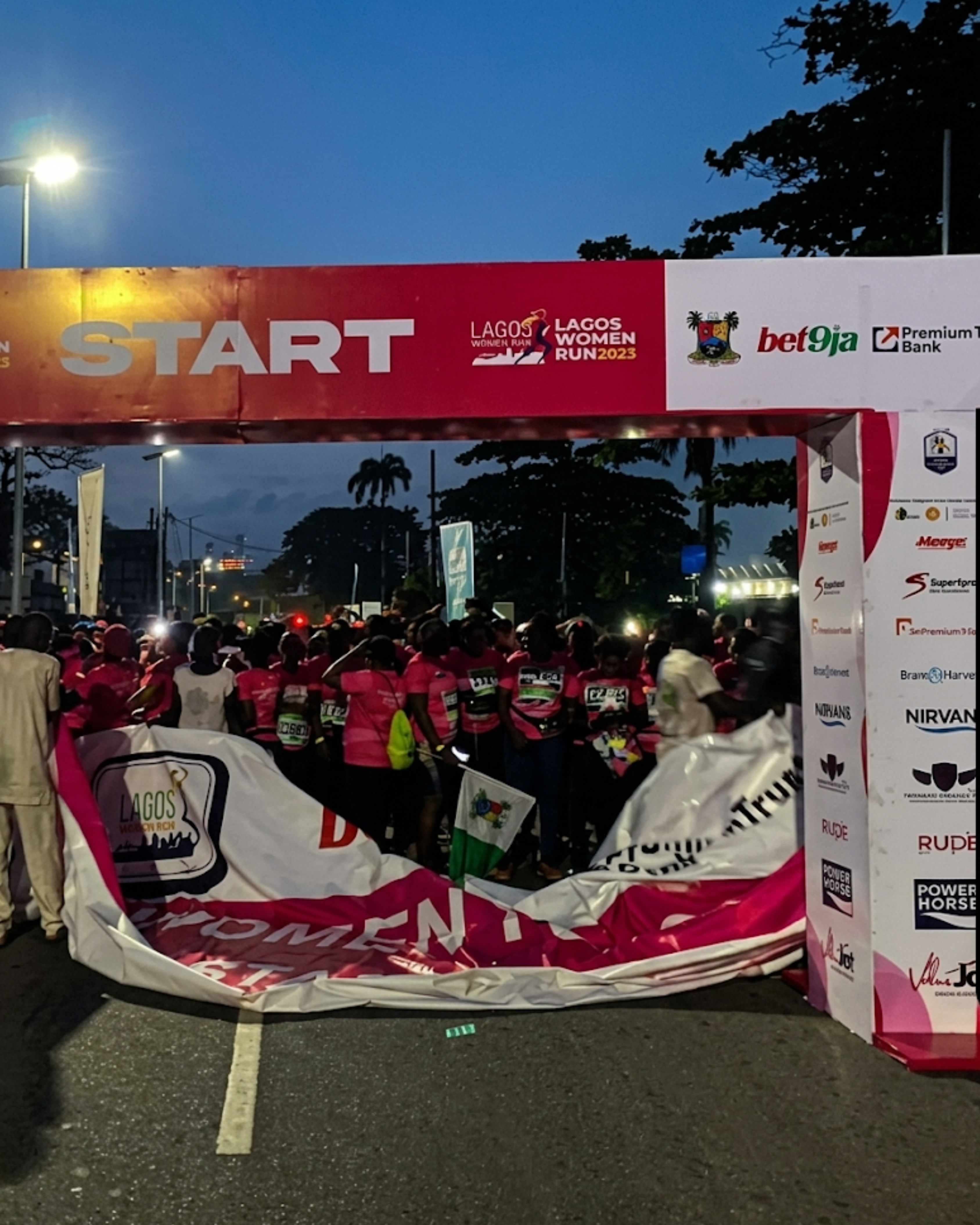 start line setup