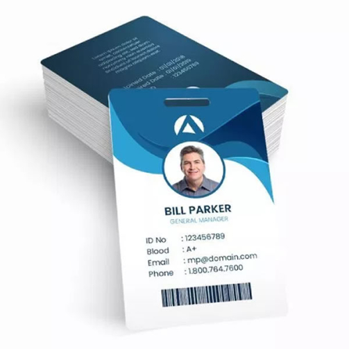 Plastic ID cards