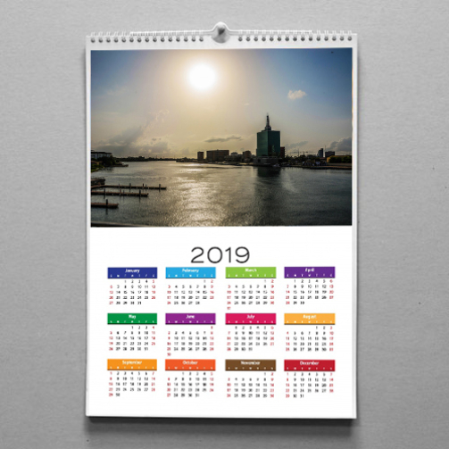 A2 Calendars (13 sheets)