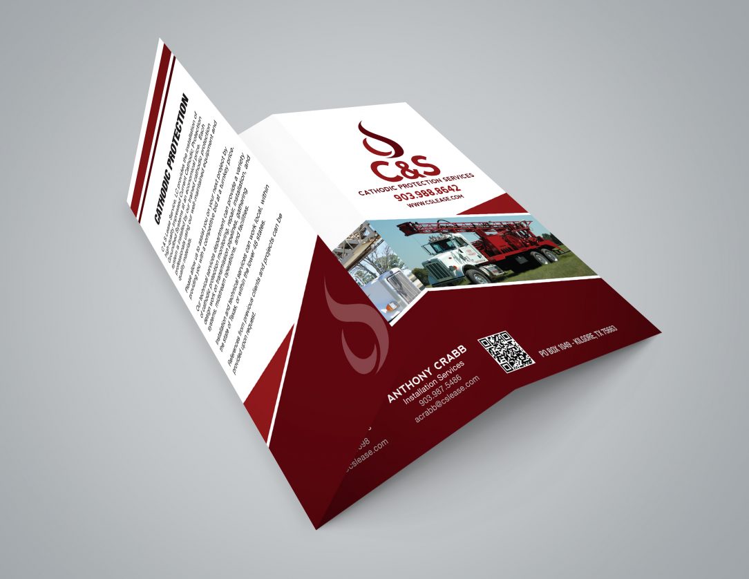 A3 card tri fold brochures