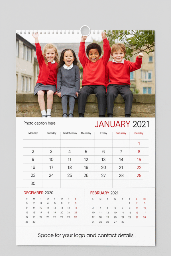 A3 Wall Calendars (7 sheets)