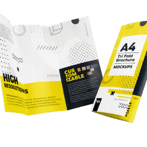 A4 Tri-Fold Leaflets