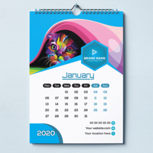 A2 Wall Calendars (13 sheets)