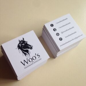 Square Business Cards (Double sided)
