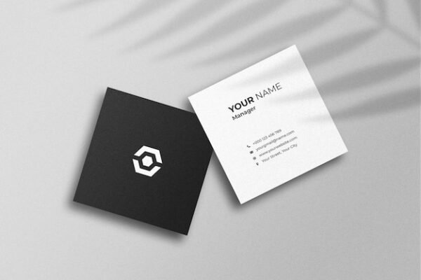Square Business Cards (Double sided) - Image 3