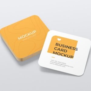 Square Business Card (1 sided)