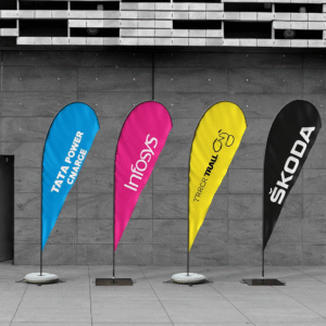 Tear Drop Banner
